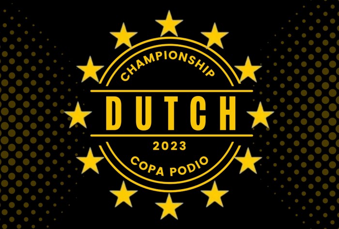 Dutch Championship 2023 - Official Copa Podio (Campeonato Holandês)