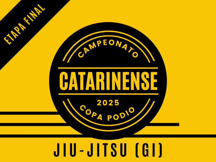 Campeonato Catarinense Jiu-jitsu (GI) 2025 - Etapa Final - Oficial Copa Podio