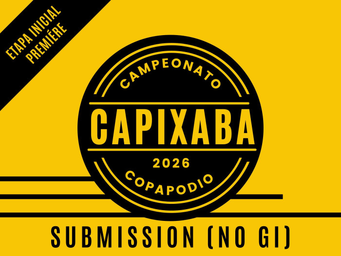 Campeonato Capixaba Submission 2026 - Etapa Inicial - Oficial Copa Podio