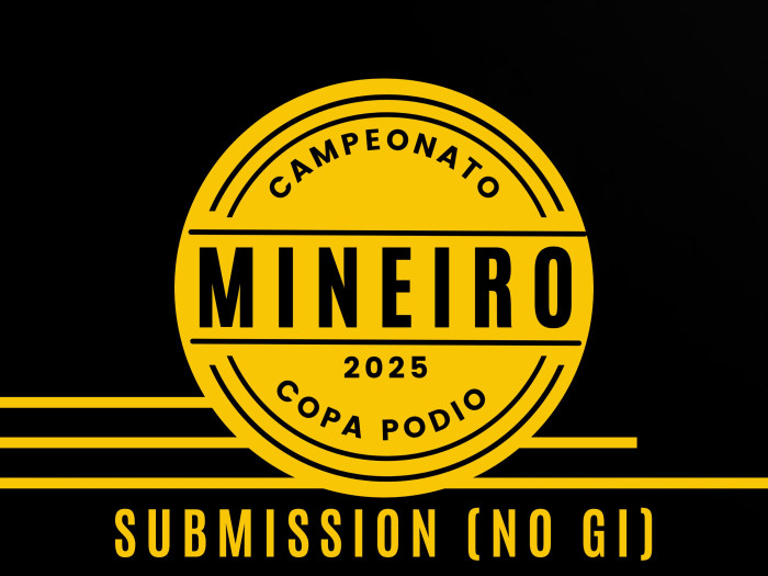 Campeonato Mineiro de Submission 2025 (NO GI) - Oficial Copa Podio