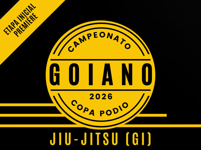 Campeonato Goiano 2026 Jiu-jitsu (GI) - Finale - Oficial Copa Podio